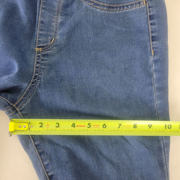 Arizona Jeans Juniors 7 Blue Mid Rise Womens Jegging Medium Wash Denim W27 x L27 - Picture 5 of 11